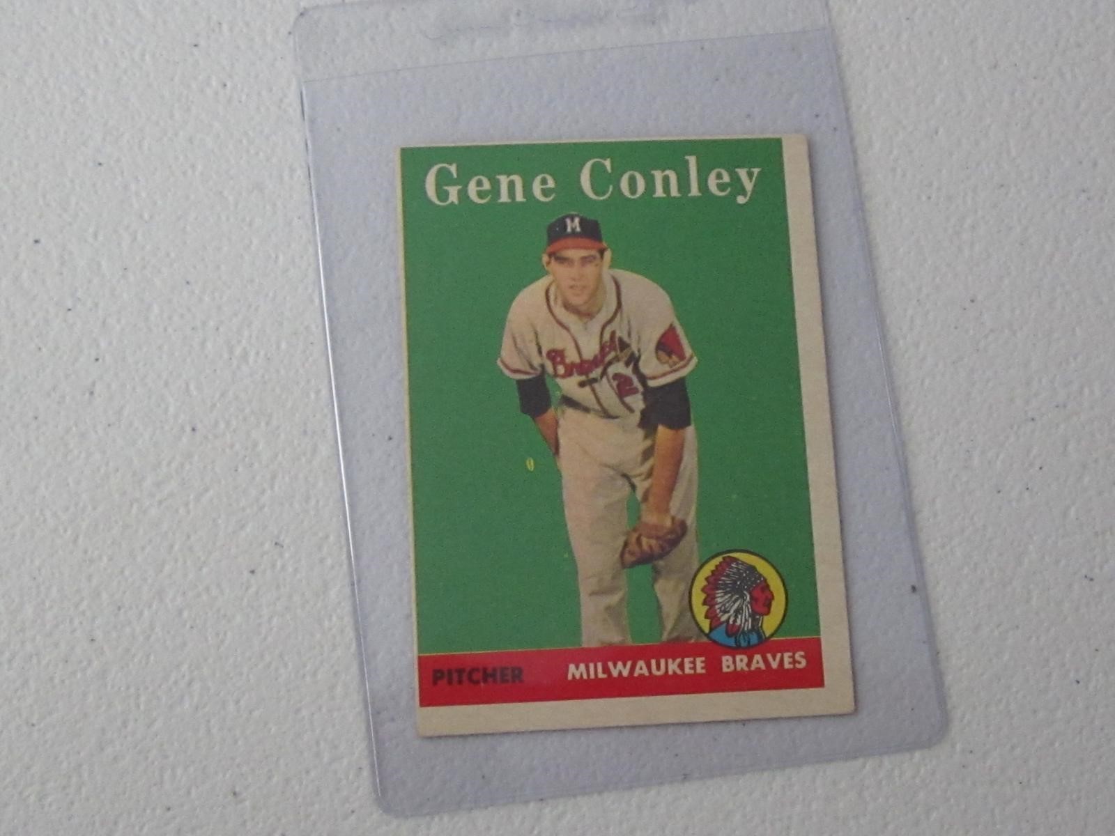 1958 TOPPS GENE CONLEY NO.431 VINTAGE