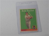 1958 TOPPS BOB TAYLOR NO.164 VINTAGE