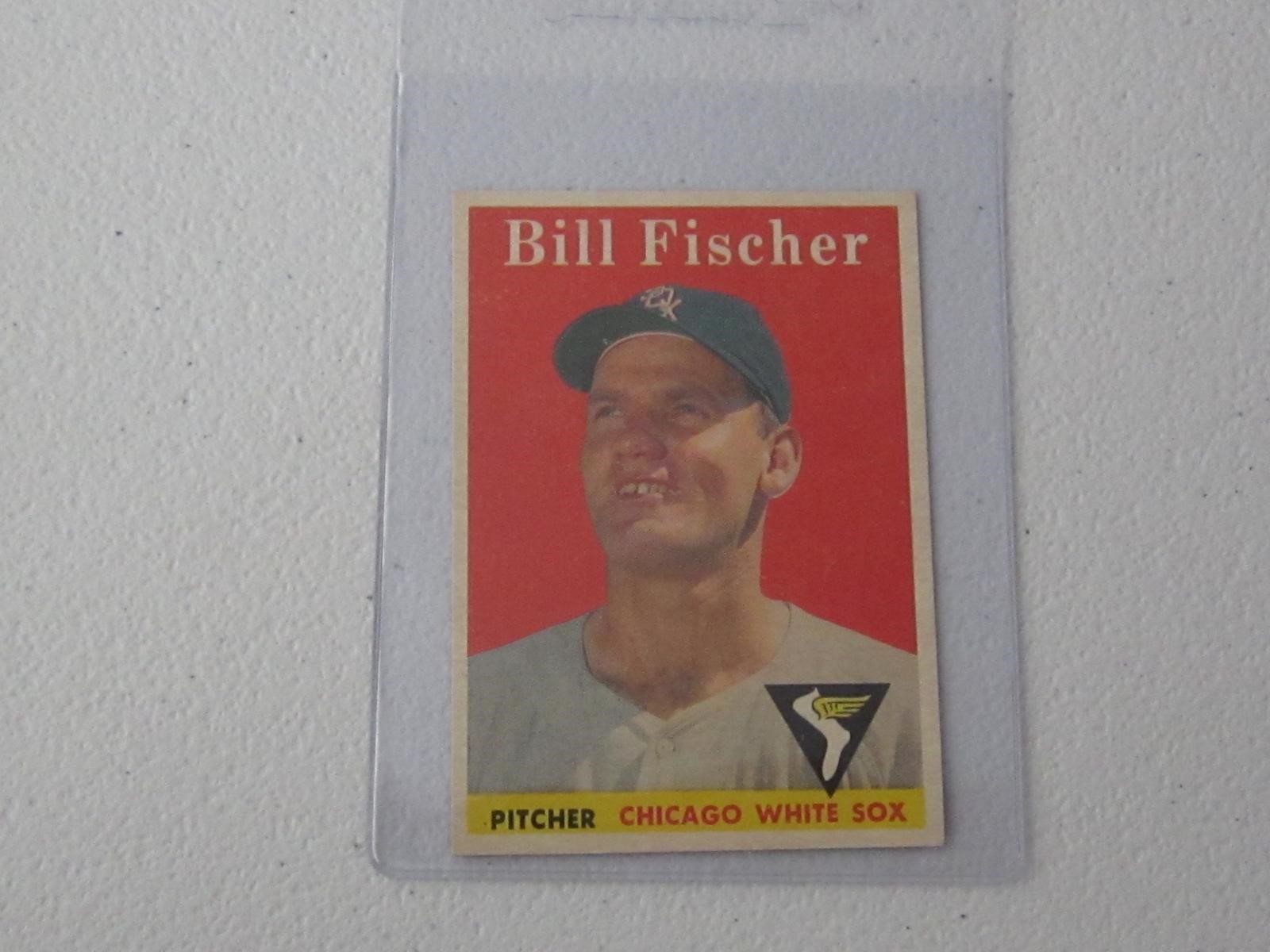 1958 TOPPS BILL FISCHER NO.56 VINTAGE