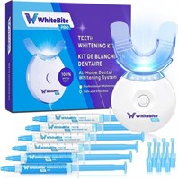 Whitebite Pro Teeth Whitening Kit with LED Light