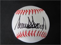 PRESIDENT DONALD TRUMP SIGNED BASEBALL COA