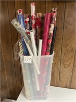 Lot of Miscellaneous Wrapping Paper