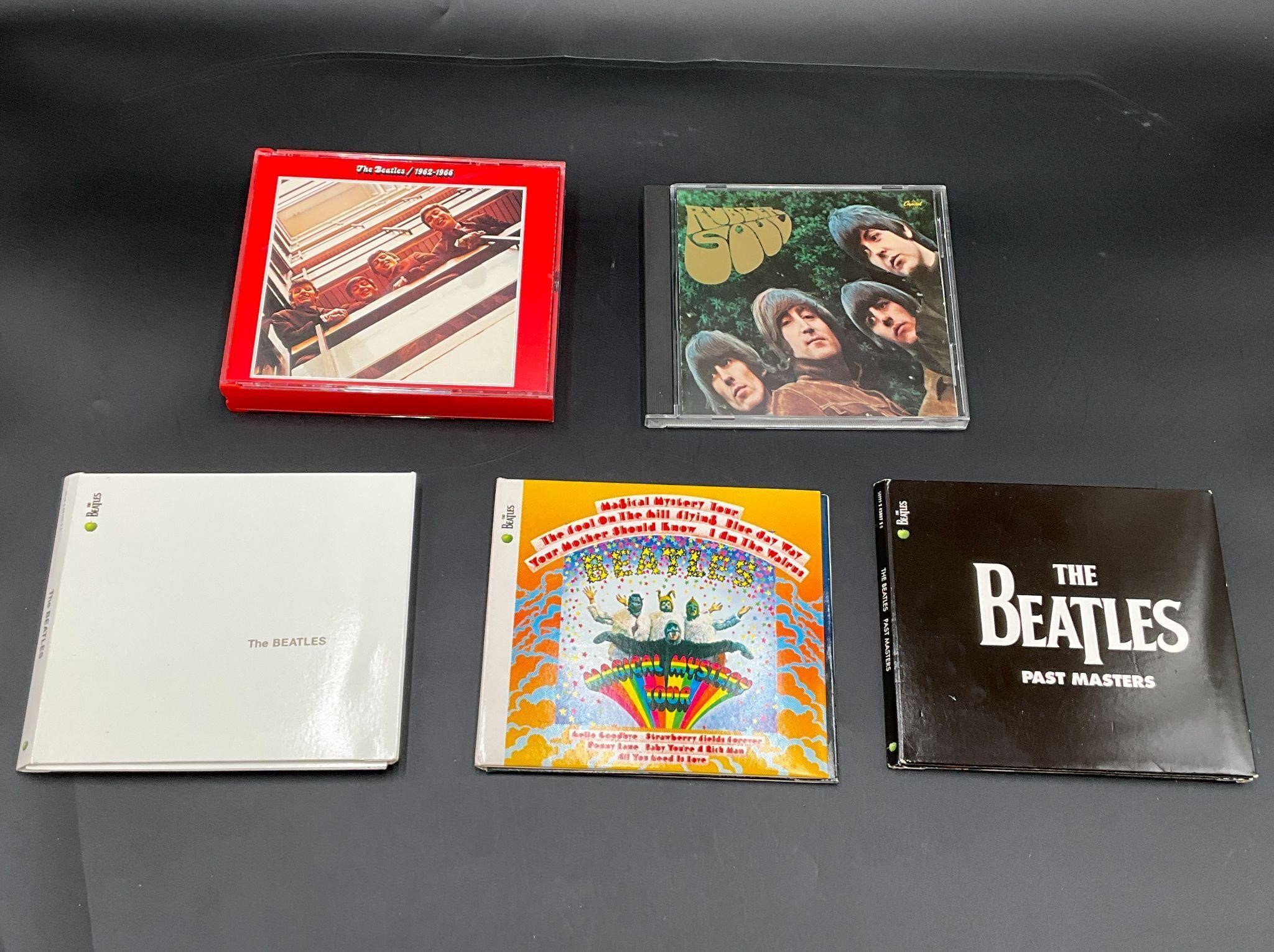 Lot of 5 Beatles CD's Past Masters & More