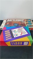 2 hardly played complete board games 
Of taboo