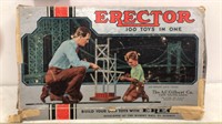 Vintage erector set, still in original box