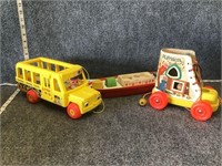 Old Fisher Price Playskool Toys Bundle