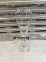 36 restaurant drinking glasses with rack-one