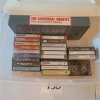 Cassette Tapes in Tote