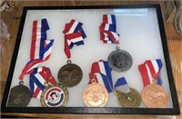 Collection of Medals, NRA Membership,