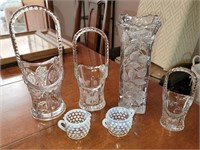 Etched & Fenton Glass