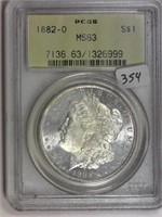 1882-O PCGS MS63 Morgan Silver Dollar