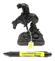 Soldier with Spear on Horse statue/ Figurine,