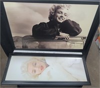 2 Framed Marilyn Monroe Pictures