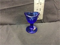 Cobalt Blue Glass Paneled Side Eye Wash Cup