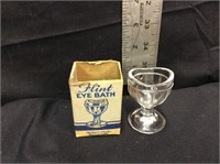 Flint Clear Glass Eye Wash Cup in Box