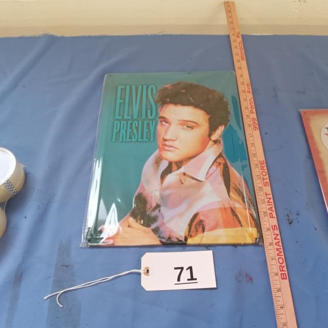 Elvis Presley sign