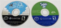 Super Mario Sunshine & Sims 2 Gamecube Game