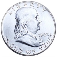 1962-D Franklin Half Dollar UNCIRCULATED