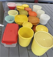 Large Lot of Tupperware