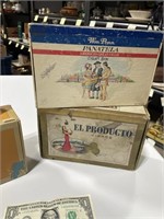 4 Vintage Cigar Boxes