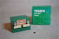 Texaco Battery Radio Knobs Missing One Label