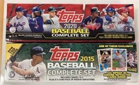 2015 AND 2020 TOPPS BASEBALL CARDS