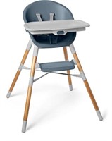 Skip Hop Baby High Chair, EON 4-in-1, Slate Blue