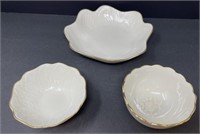 Three Lenox Bowls