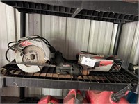 SAWS AND DRILLS LOT