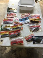 20 packages fishing worms baits