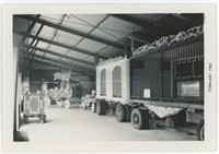 5x3.5 February 1960 "This shows our Wagon Room"