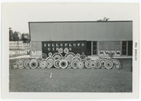 5x3.5" October 1960 wagon wheels