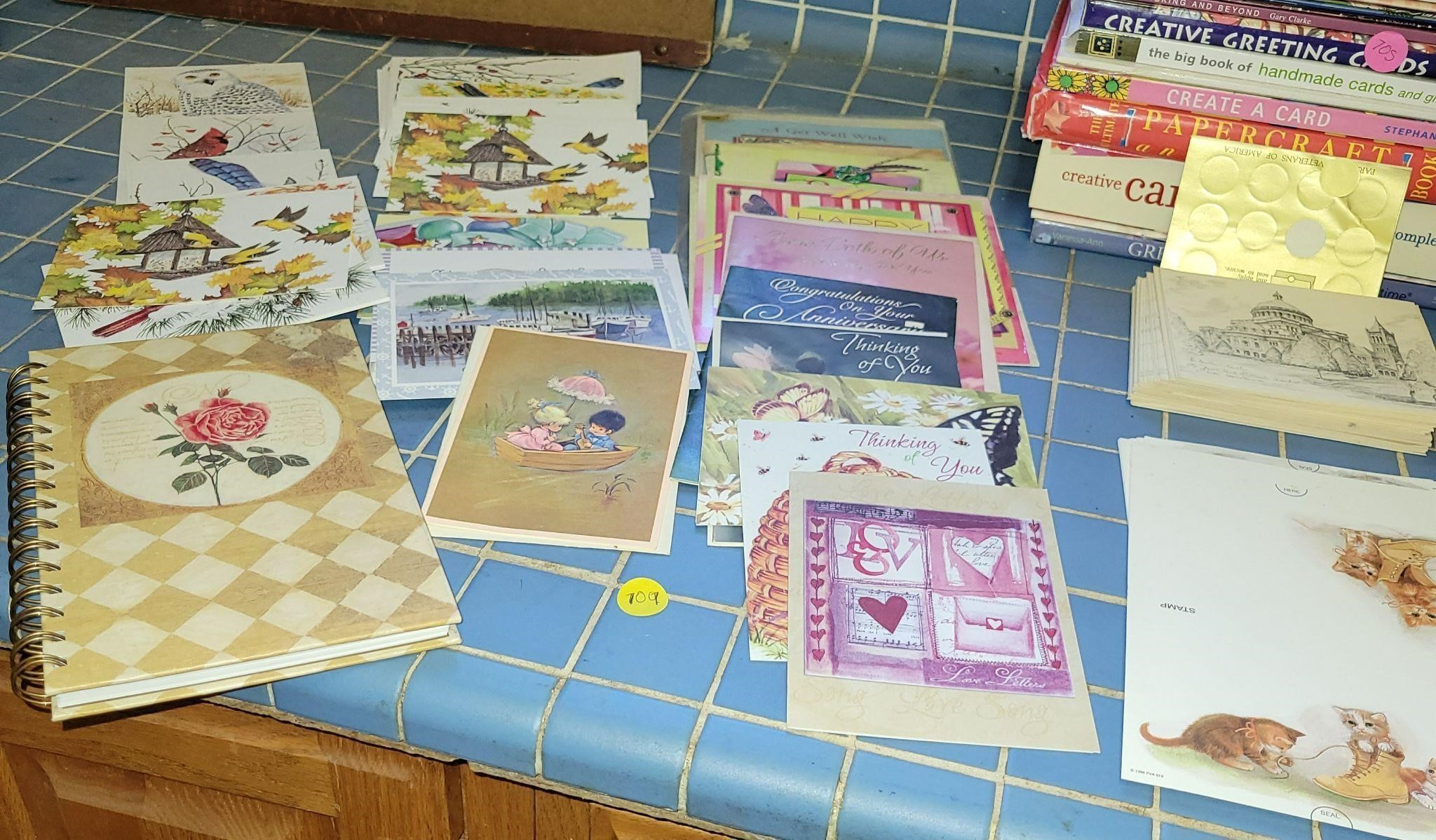 Note, Assorted Cards and Journal