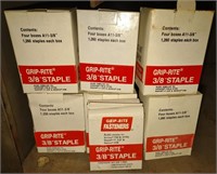 Grip-Rite Staples *(Bidding 1xqty)*