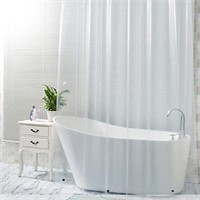 Maxidea Clear Shower Curtain Liner, 8 Gauge Light