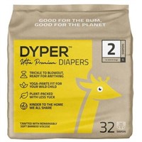 DYPER Ultra Premium Diapers Size 2  32 Diapers (Se