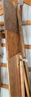 Lot misc. OSB & plywood (in loft)