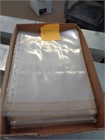60 - PLASTIC SHEETS FOR SPORTS CARDS