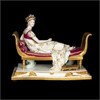 Scheibe-Alsbach Madame Recamier Porcelain Figure