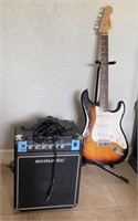 Squier by Fender Bullet Strat Electric Guitar &