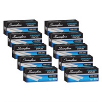 Swingline Staples  10 Pack  1/4 Length  5000/Box