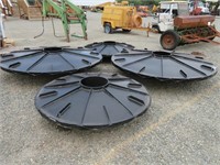 Set of Rice Steel Wheels