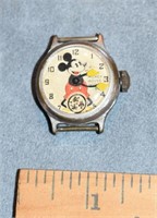 VINTAGE INGERSOL MICKEY MOUSE WATCH - NOT WORKING