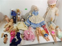 Qty of Vintage Dolls, Barbies