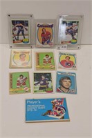 LOT OF VINTAGE HOCKEY CARDS WITH ROOKIE CARDS