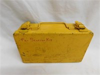 Metal pay station phone repair kit box & contents