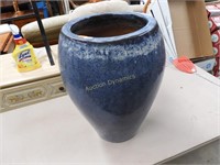 Clay, Drip Glaze Flower Pot