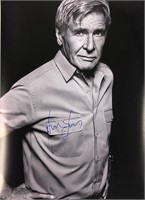 Harrison Ford Autograph Poster Indianna Jones
