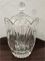 Crystal Glass Jar with Lid