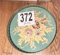 Hand Painted Tole Tray(foyer)